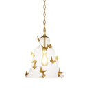 GobekUsa Bedhead Glass Pendant Lamp for Dining Room Table Bar Counter Bedroom