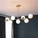 GobekUsa Bean Glass Chandelier: Modern Magic Lighting for Kitchen Living Room Bedroom