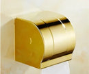 GobekUsa Bathroom Paper Phone Holder Shelf Towel Rack Toilet Tissue Box Silver Gold