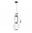 GobekUsa Heavy Glass Modern Chandelier Pendant Lamps for Living Room, Dining Room, and Store