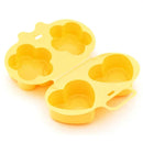 GobekUsa Heart&Flowers Eggs Steamer Mold - Kitchen Climber Egg Poacher & Fried Eggs Tool