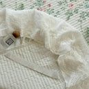 GobekUsa Lace Ruffles Bed Skirt Set with Pillowcases for 1.2-2M Beds