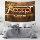 GobekUsa Band Tapestry Flag Rock Pop Album Cover Art for Interior Decor