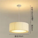 GobekUsa Designer LED Fabric Pendant Light for Bedroom, Home Decor, Hanging Chandelier
