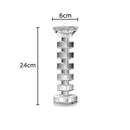 GobekUsa Crystal Candle Holder Desk Decoration Home Aroma Container