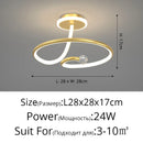 GobekUsa LED Ceiling Light Chandelier for Home Decor Lighting Fixture