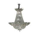 GobekUsa Crystal LED Chandelier Light Fixture for Luxe Living Room Décor