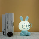 GobekUsa Cartoon Animal Night Light for Kids Decor, LED Bedside Lamp, Christmas Gift
