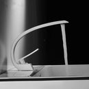 GobekUsa Black & Gold Modern Basin Faucet with Single Handle for Bathroom