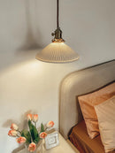 GobekUsa Japanese Ceramics Bedside Chandelier | Designer Bedroom Lamp for Home Decor