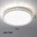 GobekUsa Crystal LED Ceiling Chandelier: Modern Dimmable Lighting Fixture for Stylish Home Decor