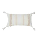 GobekUsa Geometric Embroidery Cushion Cover with Tassel, Home Decor Pillowcase, Various Sizes