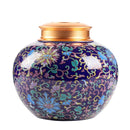 GobekUsa Enamel Tea Pot Ceramic Storage Jar - Airtight Coffee Container