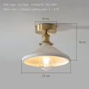 GobekUsa Japanese Ceramic Chandelier Lighting for Kitchen Dining Room Luxury Led Ceiling Lamp