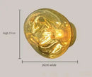 GobekUsa Lava Glass Wall Lamp: Nordic Design for Home Decor, Living Room, Bedroom