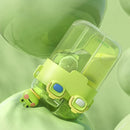 GobekUsa Double-Bin Sippy Cup | Kids Cartoon Water Bottle with Adjustable Strap