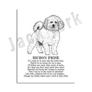 GobekUsa Dog Breeds Poster: Chinese Crested, Chesapeake Retriever, Brussels Griffon, + More