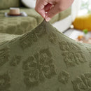 GobekUsa Jacquard Sofa Seat Cover | Stretchable & Washable Furniture Protector