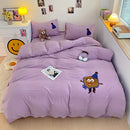 GobekUsa Cartoon Embroidery Bedding Set for Single & Double Sleepers