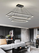 GobekUsa LED Acrylic Pendant Lights Modern Hanging Lamp for Dining Room Kitchen Loft Decor