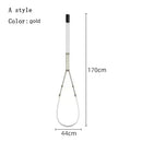 Contemporary Acrylic Line Pendant Light In Brushed Nickel