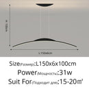 GobekUsa LED Pendant Lamp - Minimalist Hanging Light for Dining Room & Home Decor