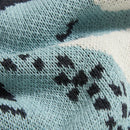 GobekUsa Cute Sea Horse Cotton Blanket