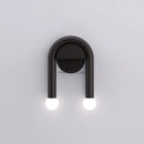 GobekUsa LED Wall Lamp Black U-Shape Design - Morden Indoor Minimalist Sonce Lighting