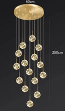 GobekUsa LED Pendant Chandeliers for Modern Home Decor and Indoor Lighting