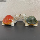 GobekUsa Little Turtle Statue Desk Decoration Creative Ornaments Room Decor