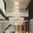 GobekUsa Crystal Luxe Chandelier for Villa Hotel Living Room - European Modern Style