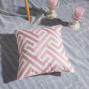 GobekUsa Cotton Flower Embroidered Geometry Pillowcase 45*45cm - Sofa Living Room Bedside Pillows