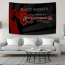 GobekUsa Black Sabbath Metal Band Rock Music Wall Tapestry