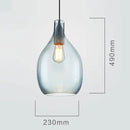 GobekUsa Glass Pendant Lights: Modern Wine Bottle Lamps for Living Room, Bedroom, Kitchen