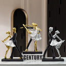 GobekUsa Dancing Couple Sculpture: Romantic Wedding Engagement Figurine for Living Room Bedroom