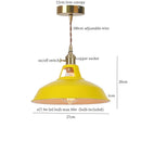 GobekUsa Blue Iron Art LED Pendant Light, Nordic Modern Style for Home and Commercial Spaces