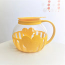 GobekUsa Glass Popcorn Maker, 3 Qt Pot with Dual Function Lid