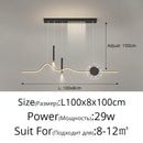 GobekUsa LED Pendant Lights Modern Hanging Lamp Dining Kitchen Island Decor