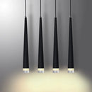 GobekUsa Black LED Ceiling Chandelier: Stylish Staircase Lighting for Home Decor & Living Room