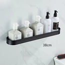 GobekUsa Alumium Bathroom Shelf with Towel Bar and Corner Storage Shelf