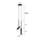 GobekUsa LED Chandelier Pendant Lighting for Home Decor, Dining Room, Restaurant, and Bar