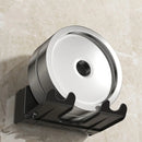GobekUsa Haircare Holder: Wall Mount Hairdryer Organizer & Straightener Stand