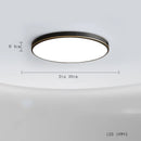 GobekUsa Copper Ceiling Lamp: Modern Round Surface Mounted Lighting for Bedroom