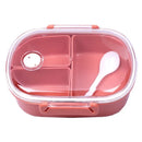 GobekUsa Fresh-keeping Lunch Box Set for Kids: Three Compartments, Microwave Safe