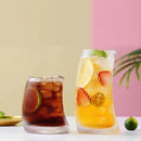 GobekUsa 450ml/300ml Sail-Shaped Glass Cups | Elegant Glassware for Tea, Juice