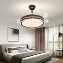 GobekUsa LED Bladeless Ceiling Fan Chandelier for Modern Smart Home Decor