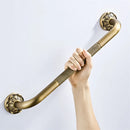 GobekUsa Brass Bathroom Hardware Set: Shelf, Toilet Brush Holder, Paper & Towel Holder