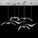 GobekUsa LED Seagull Chandelier: Designer Decor Villa Bird Restaurant Staircase Chandelier
