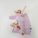 GobekUsa Cooling Fabric Double-Sided Summer Blanket - Light Cooled Comforter