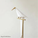 GobekUsa Bird Origami Floor Lamp | Nordic Gold Bedroom Living Room Study Reading Light